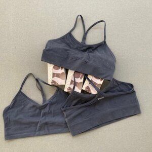 Boody Lyolite Bamboo Racerback Bras NWOT 3-pack